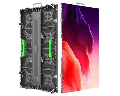 고 밝기 다이 캐스팅 알루미늄 실내 500*500mm RS-A 2.6 임대 LED 화면