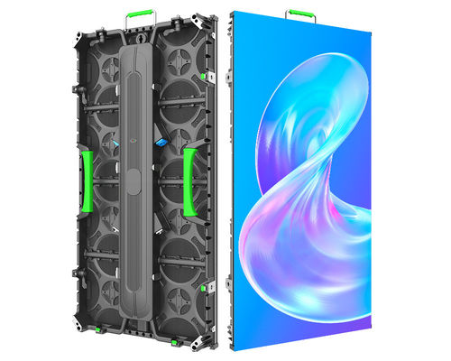 500*1000mm RS-A 4.8 실내 비디오 벽 다이 캐스팅 알루미늄 임대 LED 디스플레이 화면
