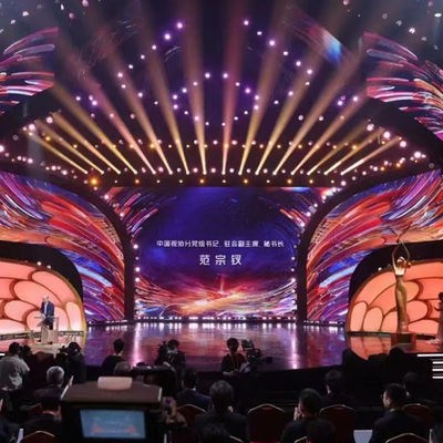 고 콘트라스트 LED 투명 필름 스크린 모듈 조립