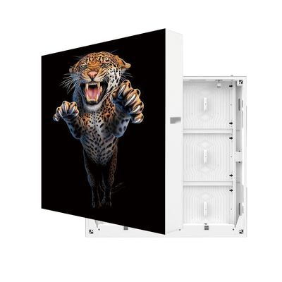 맞춤형 유리 없는 3D 디스플레이 야외 알루미늄 캐비닛 480mm*320mm 고화질