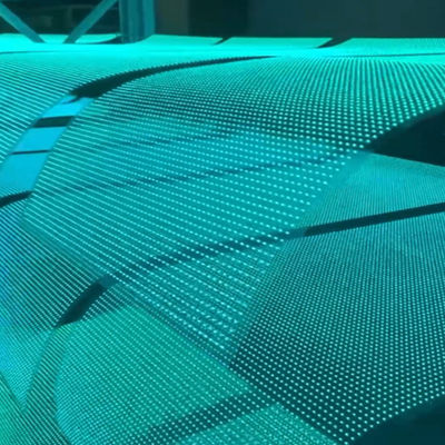 고화질 LED 크리스탈 필름 스크린 커스터마이즈 된 실내 투명 대형 화면 디스플레이