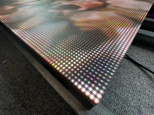 CE 인터랙티브 LED 바닥 패널, 빛날 댄스 플로어 타일 LED 500mm*500mm