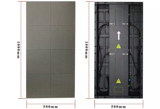 광고 LED 댄스 플로어 타일 2.9mm 픽셀 피치 500mm * 500mm