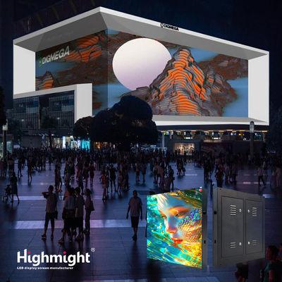 야외 3D LED 화면 320mmx160mm 사용자 정의