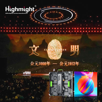 PH3.91 고해상도 및 넓은 색상 스펙트럼 렌터 LED 화면, 밝은 색상 및 명확한 이미지