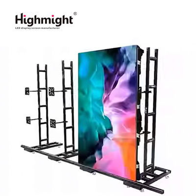 PH3.91 고해상도 및 넓은 색상 스펙트럼 렌터 LED 화면, 밝은 색상 및 명확한 이미지