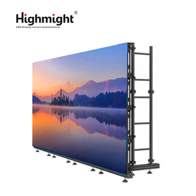P3.91 야외 렌터 LED 화면 IP65 높은 보호 수준, 선명하고 가시성