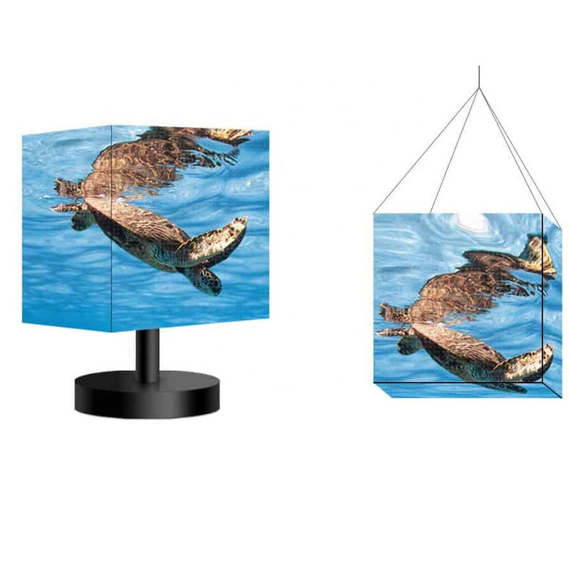 고 정밀 특수 모양 LED 디스플레이 / 쇼핑몰용 LED 큐브 스크린