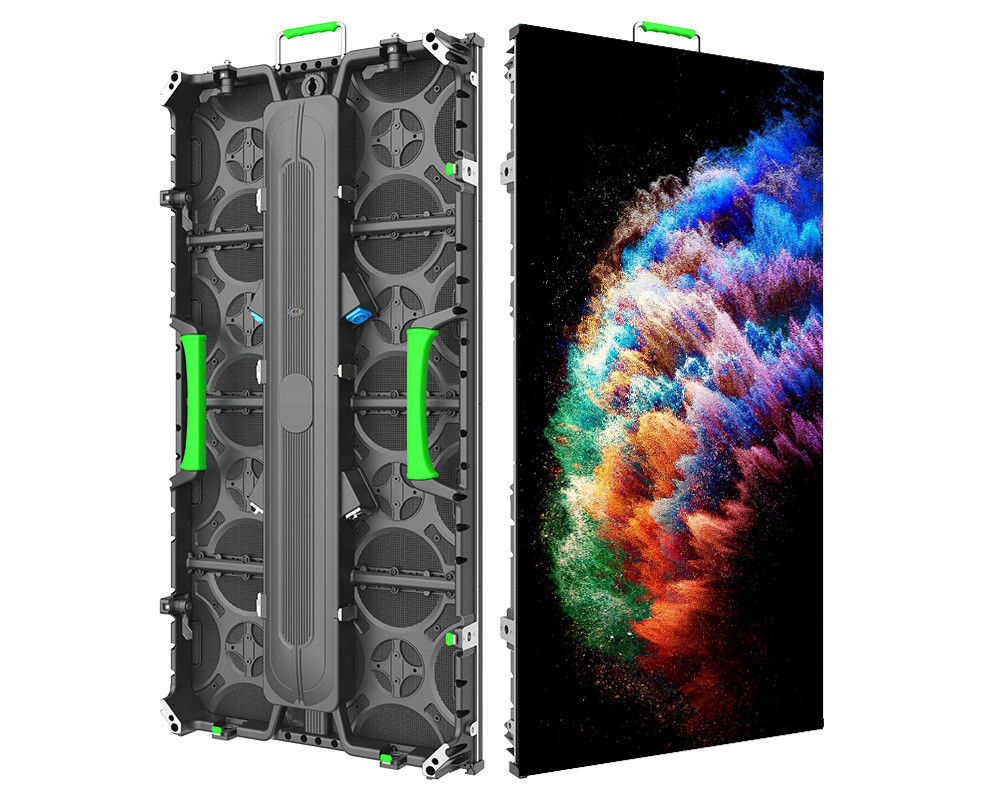 PH2.976 야외 전색 LED 디스플레이 화면 대여 높은 밝기 500mm*1000mm