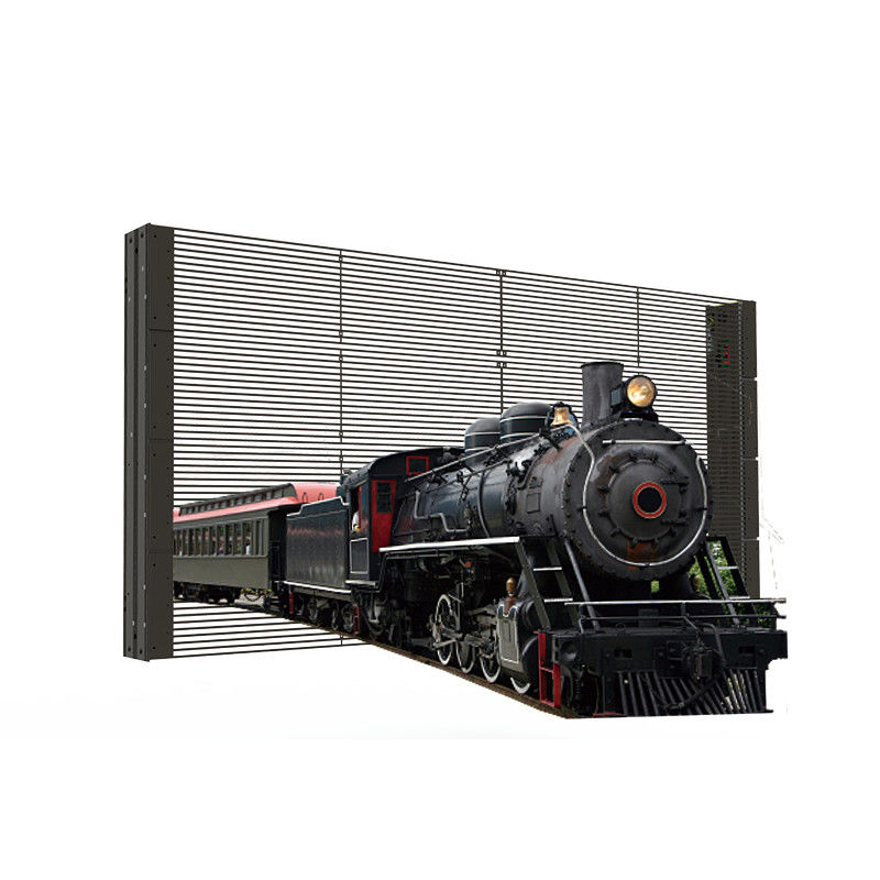 TRA-B PH5-10 실내 LED 스크린 1000mmX1000mm 알루미늄 합금 투명 디스플레이