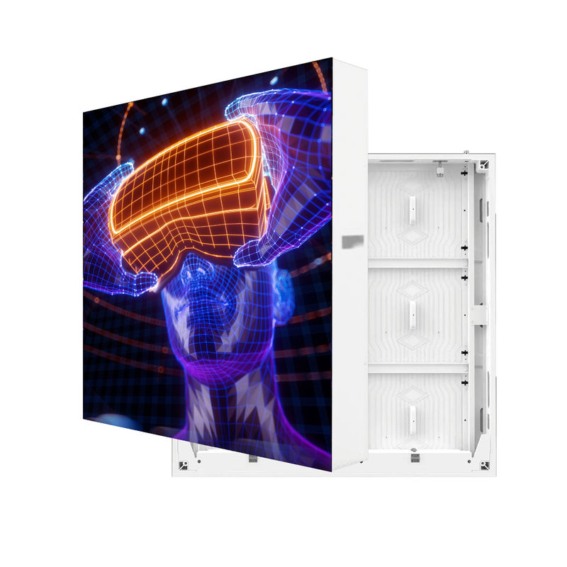 맞춤형 야외 LED 3D 화면 알루미늄 캐비닛 480mm * 320mm 고화질 안경 없는